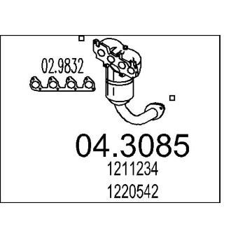 Katalyzátor MTS 04.3085