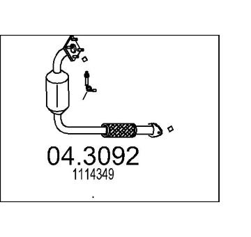Katalyzátor MTS 04.3092