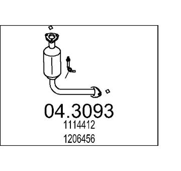 Katalyzátor MTS 04.3093