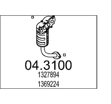 Katalyzátor MTS 04.3100