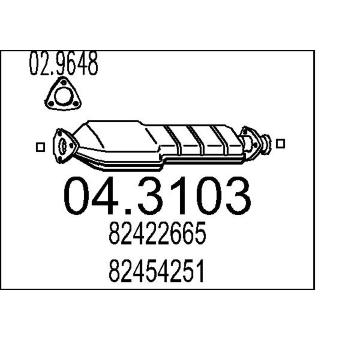 Katalyzátor MTS 04.3103
