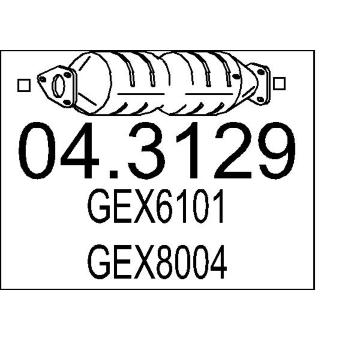 Katalyzátor MTS 04.3129