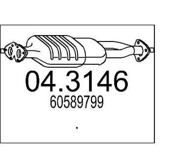 Katalyzátor MTS 04.3146