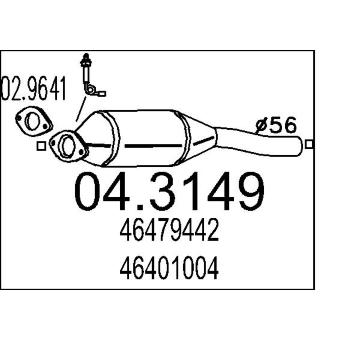 Katalyzátor MTS 04.3149