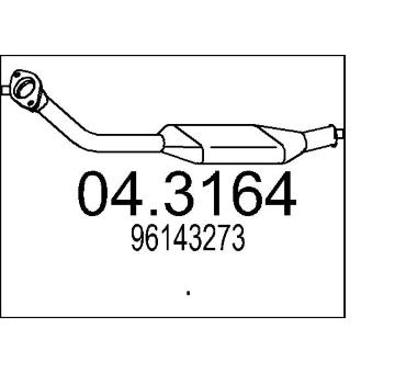 Katalyzátor MTS 04.3164