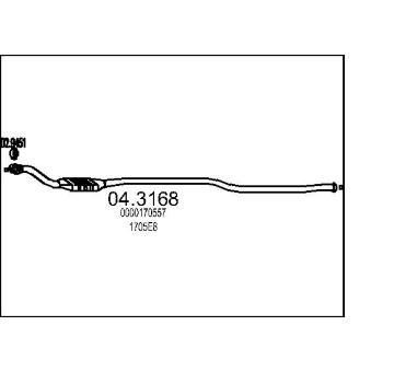 Katalyzátor MTS 04.3168