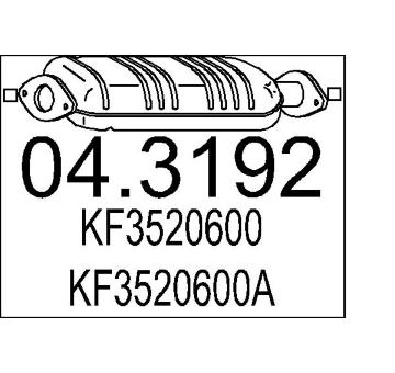 Katalyzátor MTS 04.3192