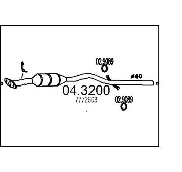 Katalyzátor MTS 04.3200