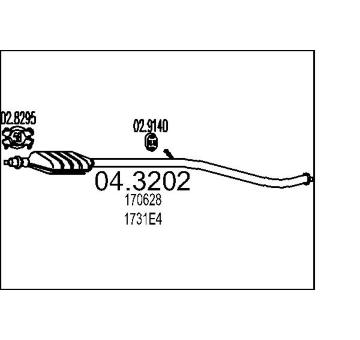 Katalyzátor MTS 04.3202