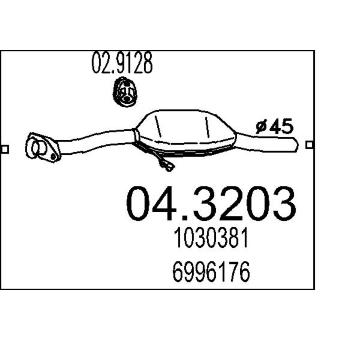 Katalyzátor MTS 04.3203