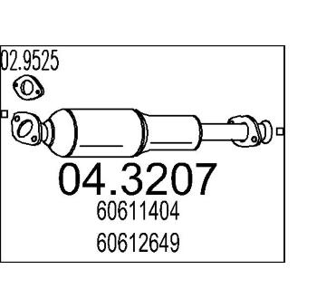 Katalyzátor MTS 04.3207