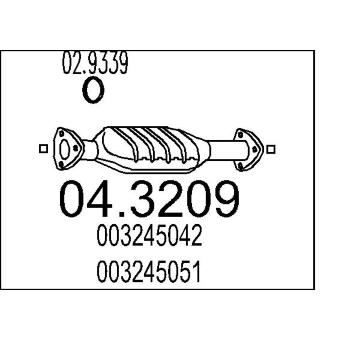 Katalyzátor MTS 04.3209