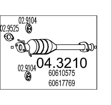 Katalyzátor MTS 04.3210