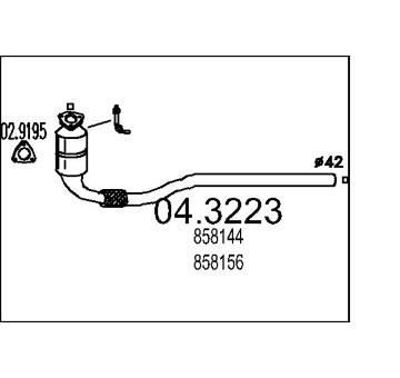 Katalyzátor MTS 04.3223