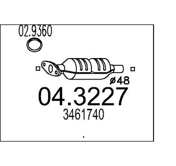 Katalyzátor MTS 04.3227