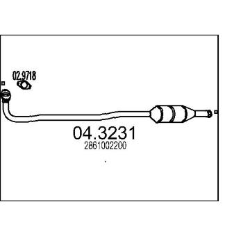Katalyzátor MTS 04.3231