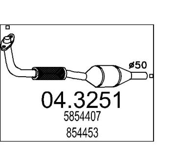 Katalyzátor MTS 04.3251