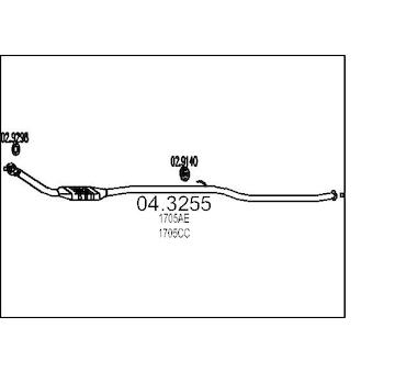 Katalyzátor MTS 04.3255