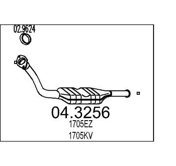 Katalyzátor MTS 04.3256