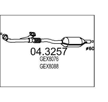 Katalyzátor MTS 04.3257