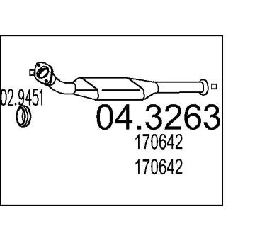 Katalyzátor MTS 04.3263