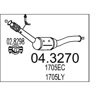 Katalyzátor MTS 04.3270