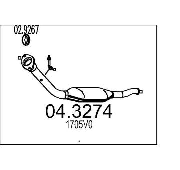 Katalyzátor MTS 04.3274