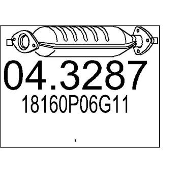 Katalyzátor MTS 04.3287