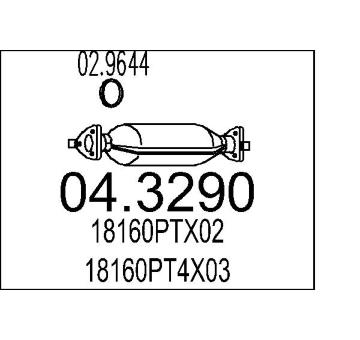 Katalyzátor MTS 04.3290