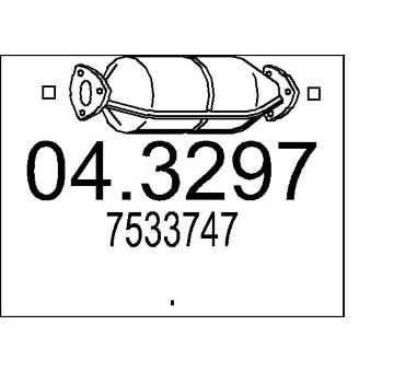 Katalyzátor MTS 04.3297