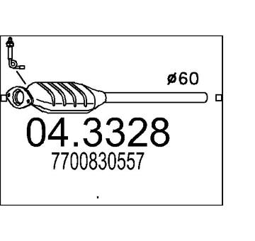Katalyzátor MTS 04.3328
