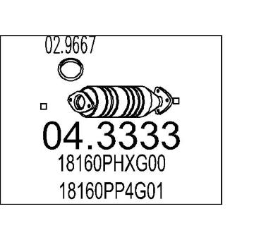 Katalyzátor MTS 04.3333