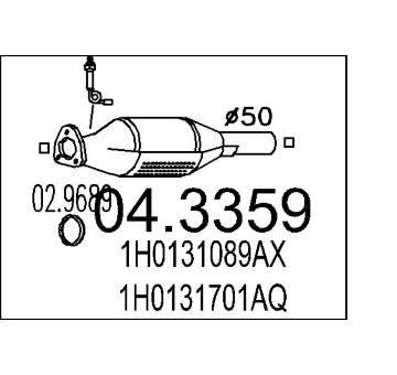 Katalyzátor MTS 04.3359
