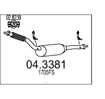 Katalyzátor MTS 04.3381
