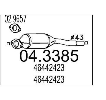 Katalyzátor MTS 04.3385