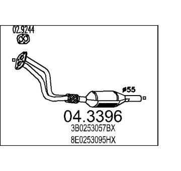 Katalyzátor MTS 04.3396