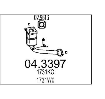 Katalyzátor MTS 04.3397