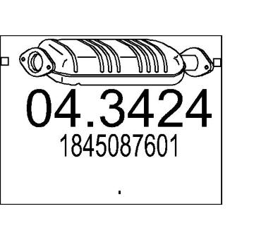 Katalyzátor MTS 04.3424