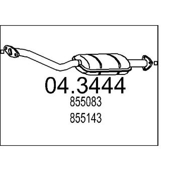 Katalyzátor MTS 04.3444