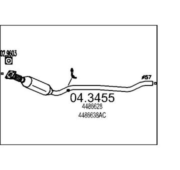 Katalyzátor MTS 04.3455