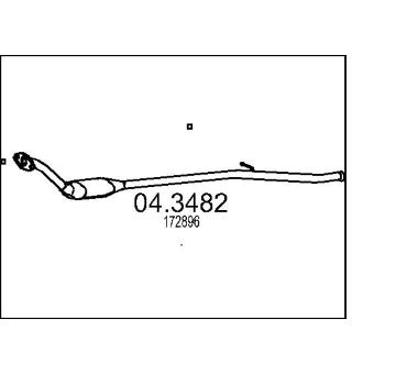 Katalyzátor MTS 04.3482