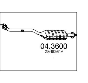 Katalyzátor MTS 04.3600