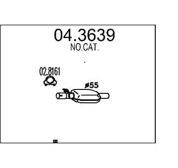 Katalyzátor MTS 04.3639