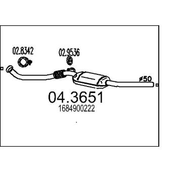 Katalyzátor MTS 04.3651