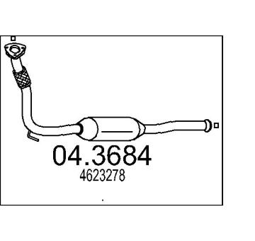 Katalyzátor MTS 04.3684