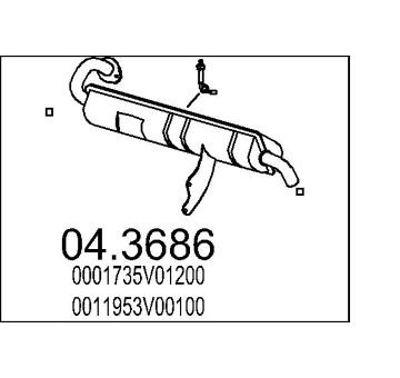 Katalyzátor MTS 04.3686