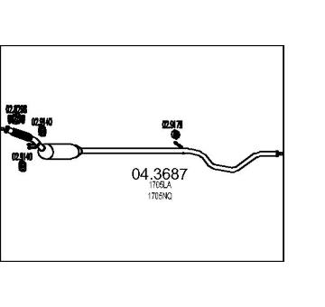 Katalyzátor MTS 04.3687