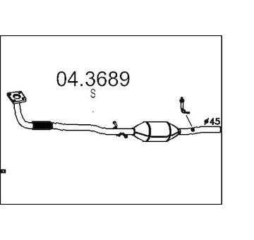 Katalyzátor MTS 04.3689