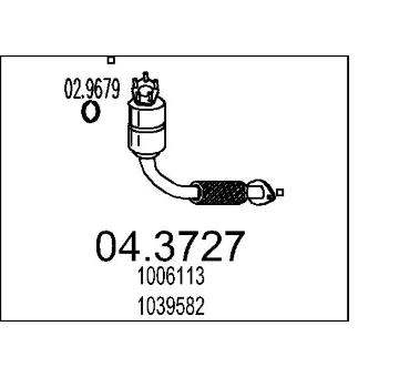 Katalyzátor MTS 04.3727