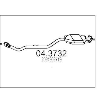 Katalyzátor MTS 04.3732
